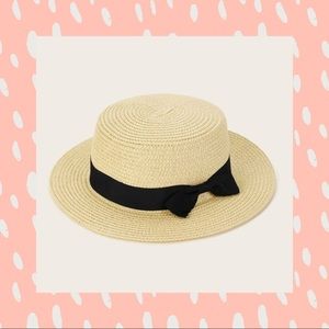 Cute Straw Hat with Bow
